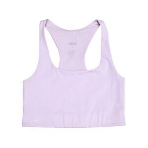 GIRLFRIEND COLLECTIVE Paloma Racerback Scoop-Neck Sports Bra in Lilac Purple XS